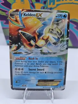 Keldeo EX 45/113 Legendary Treasures Pokemon TCG 2013 LP - Image 1