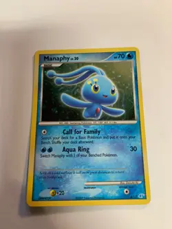 2007 Pokemon Manaphy Holo 4/12 Diamond & Pearl - Image 1