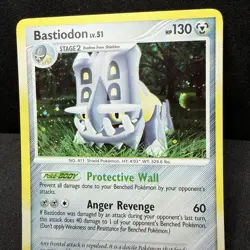 2007 Pokemon Bastiodon #21/123 Rare Holo - LP-NM 💎 - Image 3