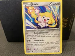 LIGHTLY PLAYED Pokemon TCG Jirachi Roaring Skies 42/108 Holo Rare English 2015 - Image 1
