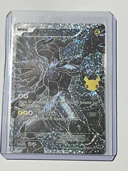 Zekrom (114 Full Art) 114/114 Black & White Holo Pokemon Celebrations NM - Image 1