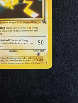 NM 1999 POKEMON GAME MOVIE 4 PIKACHU MOVIE PROMO - Image 3