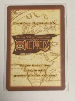 One Piece Carddass Hyper Battle Promo Set Luffy Zoro Sanji Nami Usopp - Image 5