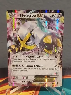 Metagross EX XY34 Black Star Promo Pokemon Card See Description - Image 1