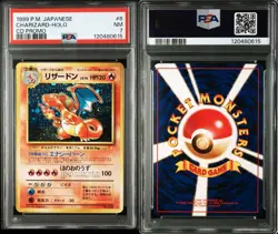 PSA 7 NM 1999 Charizard Holo CD Promo Pokemon Card Japanese Vintage Old Back - Image 1