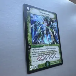 2004 Duel Masters Trading Card Gigamantis DM03 #47/55 Holo Foil - Image 2