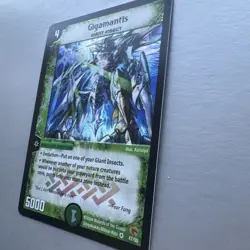 2004 Duel Masters Trading Card Gigamantis DM03 #47/55 Holo Foil - Image 3
