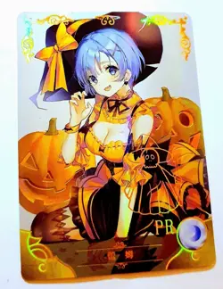 Goddess Story Waifu Card TCG | Rem - Re:Zero | PR | NS-2M08PR-02 Halloween Promo - Image 2