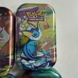 Pokemon Scarlet and Violet: Prismatic Evolutions Mini Tin Boxes - Lot of 8 - Image 2