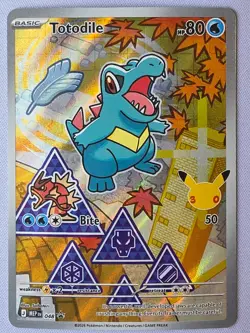 Totodile 048 Me: Mega Evolution First Partner Series 2 Promo Holo MINT Pokemon - Image 1