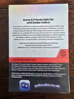 Pokemon TCG Scarlet & Violet Prismatic Evolutions Booster Bundle Sealed - Image 3