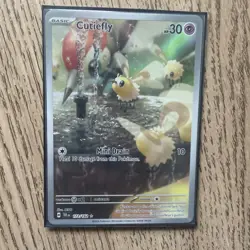 Pokemon TCG Temporal Forces Cutiefly Card 172/162 Illustration Rare, Near Mint - Image 1