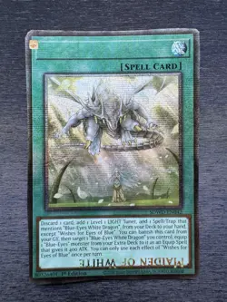 YuGiOh! Wishes For Eyes Of Blue SDSW - Error Misprint Wrong Name NFC MP - Image 2