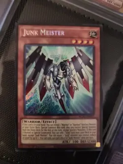 Konami Yu-Gi-Oh! Junk Meister BLGG-EN033 Secret Rare Foil 1st Ed English - Image 1