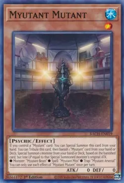 1x Myutant Mutant - 1st Edition NM Eng YuGiOh - Battle of Chaos - Image 1