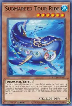 1x Submareed Tour Ride - 1st Edition NM Eng YuGiOh - Battle of Chaos - Image 1