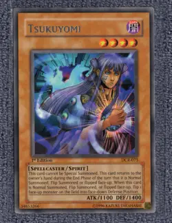 Yugioh! Tsukuyomi DCR-075 - Rare 1st Edition LP - Image 1