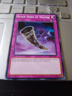 *** BLACK HORN OF HEAVEN *** AP08-EN025 MINT/NM YUGIOH - Image 1