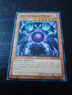 Yu Gi Oh Caius the Shadow Monarch - Dl15-EN006 - Lp (Green) - Image 1