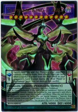 YuGiOh Supreme King Z-ARC Ultra Rare 1st Edition BLGG-EN141 English - Image 1