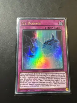 Yugioh Ice Barrier BROL-EN013 Ultra Rare 1st Edition - Image 1