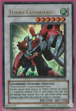 TURBO GUERRIERO (Turbo Warrior) • Ultra R • CSOC IT038 • Unl • Yugioh ANDYCARDS - Image 1