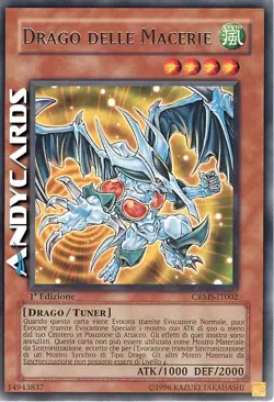 DRAGO DELLE MACERIE (Debris Dragon) • Rara • CRMS IT002 • 1Ed • Yugioh ANDYCARDS - Image 1