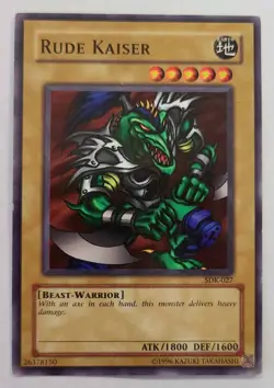 Yu-Gi-Oh! RUDE KAISER SDK-027 Starter Deck: Kaiba - Light Play 🍒 - Image 2