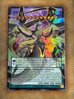 Yugioh Supreme King Z-ARC BLGG-EN141 Ultra Rare Extended Art 1st Ed NM - Image 1