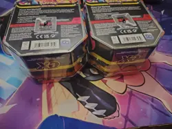 Pokemon TCG Mega Charizard X & Y Tins. BOTH TINS. Brand New & Sealed - Image 3