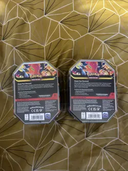 Pokemon TCG Mega Charizard X & Y Ex Tins - Both Artworks - BRAND NEW - SEALED - Image 2