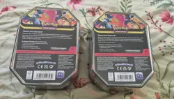 Pokemon TCG Mega Charizard X and Y Ex Tins - Both Artworks - BRAND NEW - SEALED - Image 2
