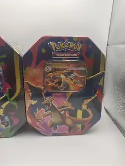 Pokemon TCG Mega Charizard X & Y Ex Tins - Both Artworks - BRAND NEW - SEALED - Image 3