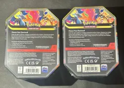 Pokemon TCG Mega Charizard X & Y Ex Tins - Both Artworks - BRAND NEW - SEALED - Image 2