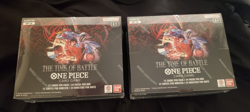 One Piece The Time of Batlle TCG Op-16 Booster Box Lot of 2 Sealed Trading Cards - Image 1