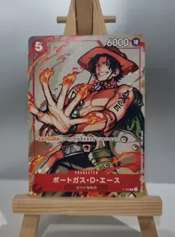 Portgas.D.Ace (P-028) (V.1) Promo One Piece TCG Japanese - Image 1