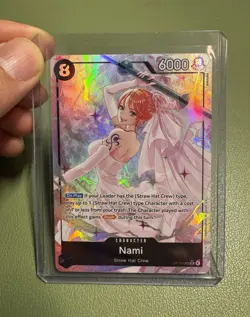 One Piece Nami OP15-086 (Alternate Art) SR English Adventure on Kami's Island - Image 1