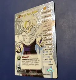 DBZ Dragon Ball Z Hi-Tech Foil Gohan Super Saiyan 192 Cell Saga 2001 Score Card - Image 2