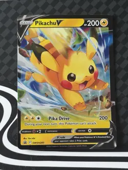 Pikachu V Swsh285 Swsh: Sword & Shield Promo Cards Holo - Image 1