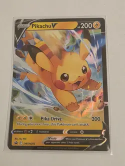 Pikachu V Swsh285 Swsh: Sword & Shield Promo Cards Holo - Image 1