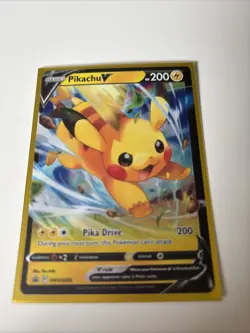 Pikachu V Swsh285 Swsh: Sword & Shield Promo Cards Holo - Image 1