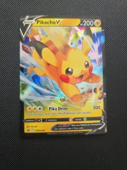 Pikachu V SWSH285 NM Holo SWSD SWSH: Sword & Shield Promo Cards 03 - Image 1