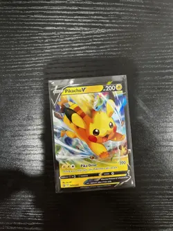 Pikachu V SWSH285 SWSH: Sword & Shield Promo Cards Holo - Image 1