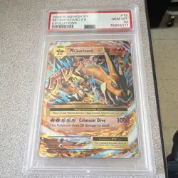 Pokemon TCG 2016 Evolutions M Charizard EX Full Art Holo 13/108 PSA 10 - Image 1