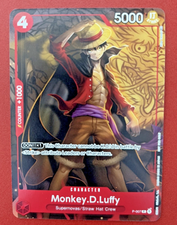 Monkey.D.Luffy - P-007 (Tournament Pack Vol. 1) P-007 One Piece Promotion Cards - Image 2