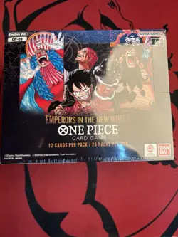 One Piece Card Game Emperors in the New World Booster Box - OP9 - Factory Sealed - Image 1