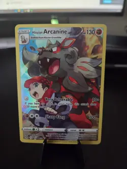 Hisuian Arcanine TG08/TG30 Lost Origin Trainer Gallery Ultra Rare Pokemon Card - Image 1