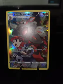 Hisuian Arcanine TG08/TG30 Lost Origin Trainer Gallery Ultra Rare Pokemon Card - Image 2