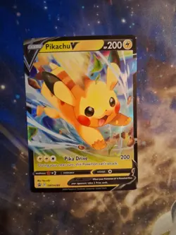 Pikachu V SWSH285 SWSH: Sword & Shield Promo Cards Holo - Image 1