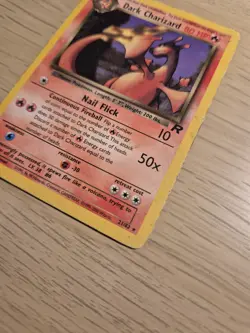 Pokemon Dark Charizard Team Rocket Non-Holo Rare Card 21/82 MP - Image 2